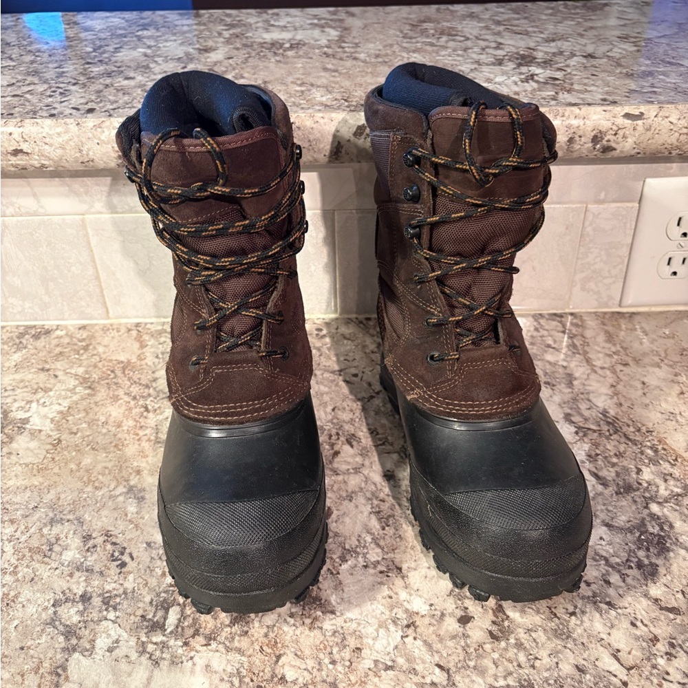 LaCrosse Womens Pine Top Leather Upper Pac Boot Brown